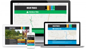 Delhi Trails Web Layouts