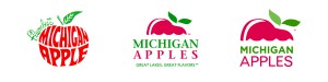 Michigan Apples Logo Evolution